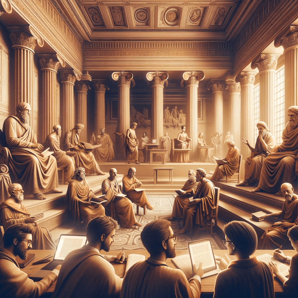 Meeting Beyond Time: With Greatesst Minds