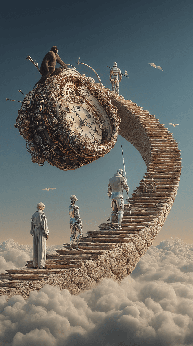 Meeting Beyond Ages in Distorted Time