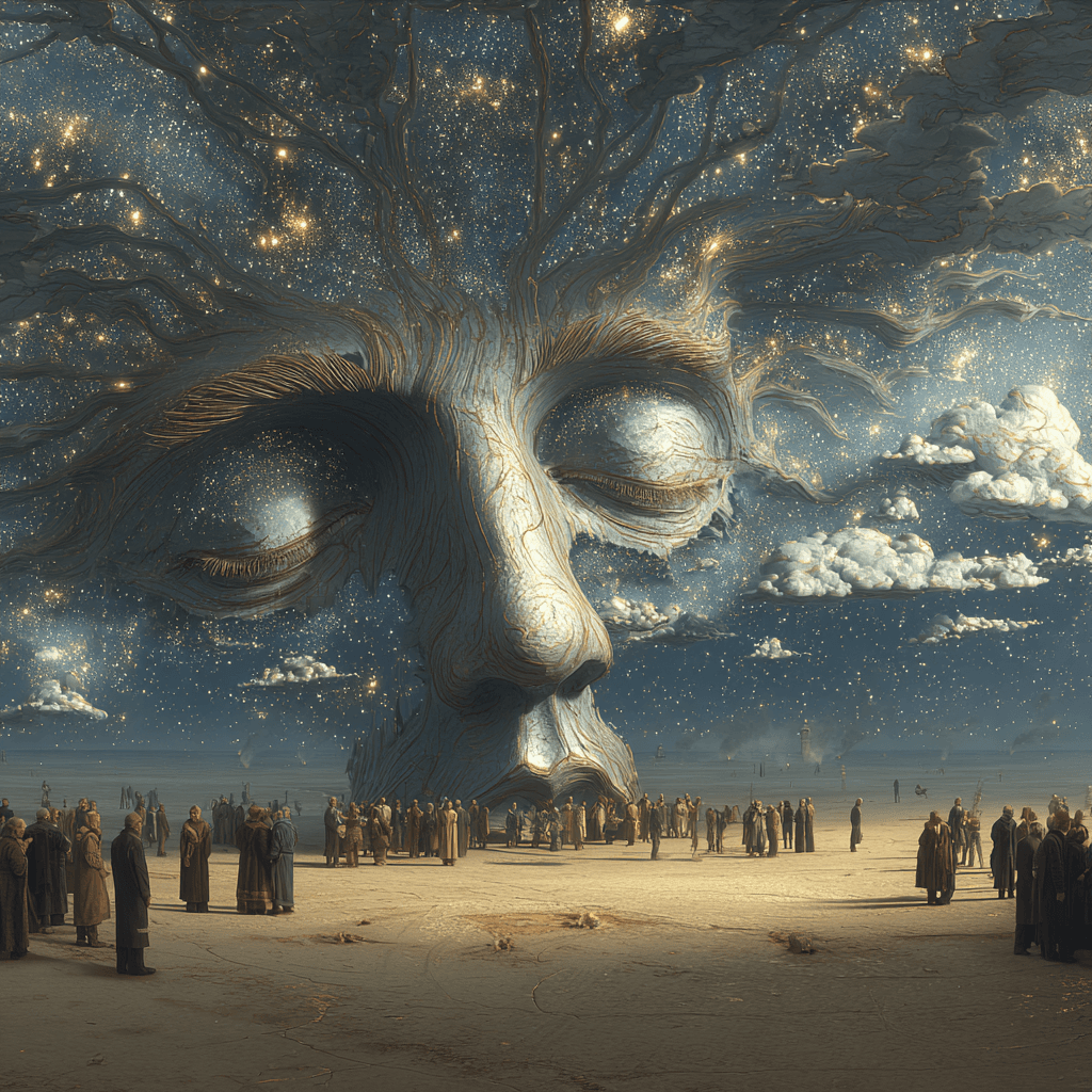 Surreal Cosmic Tree of Consciousness